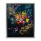 Stupell Industries Bouquet with Leopards Underwater Floating Frame Design by Heather Gauthier